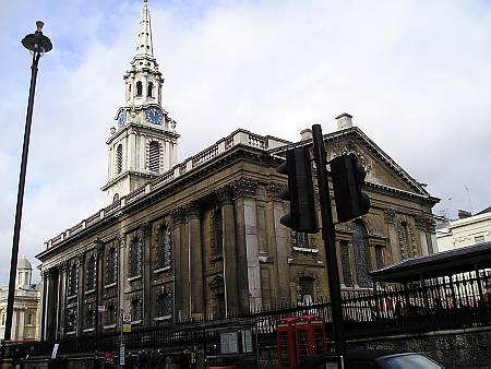 St Martin in the Fields - From the East End
